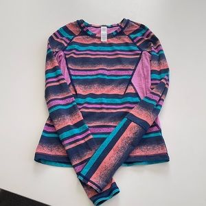 Ivivva by Lululemon - long sleeve striped shirt